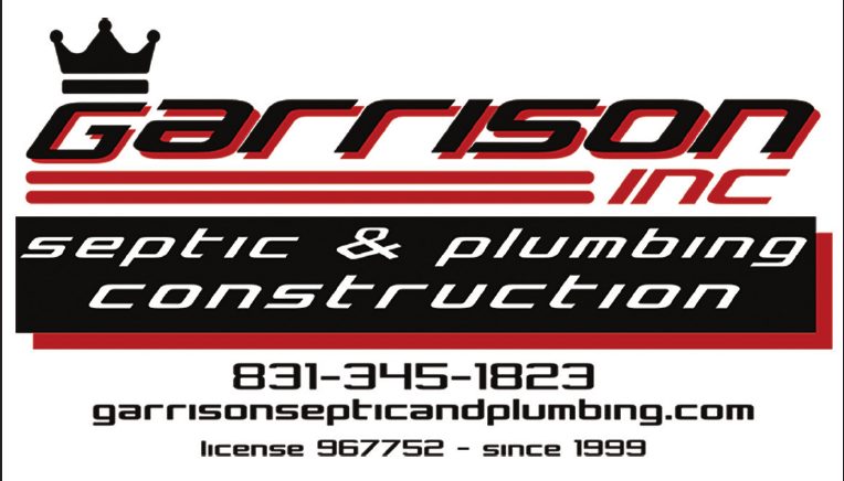Garrison Inc: septic and plumbing construction. License 567752, since 1999.