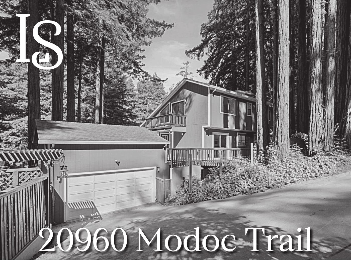 Remodeled mountain home among the redwoods at 20960 Modoc Trail, Chemeketa Park