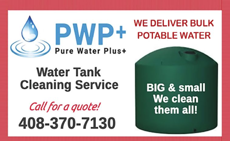 PWP Pure Water Plus: Water tank cleaning service. We deliver bulk potable water. Big and small, we clean them all! Call for a quote!