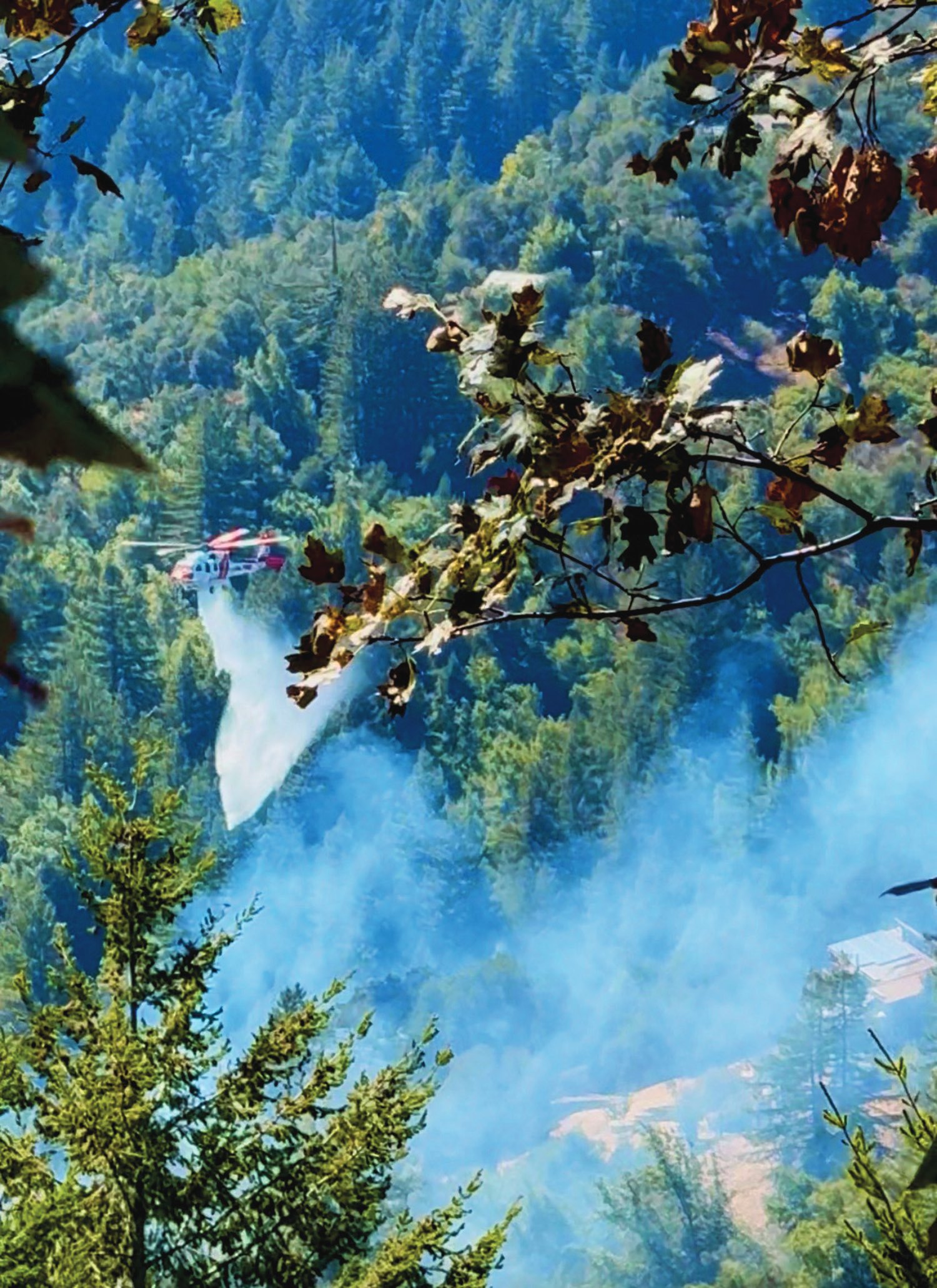 Fire Near Old Ranch Road